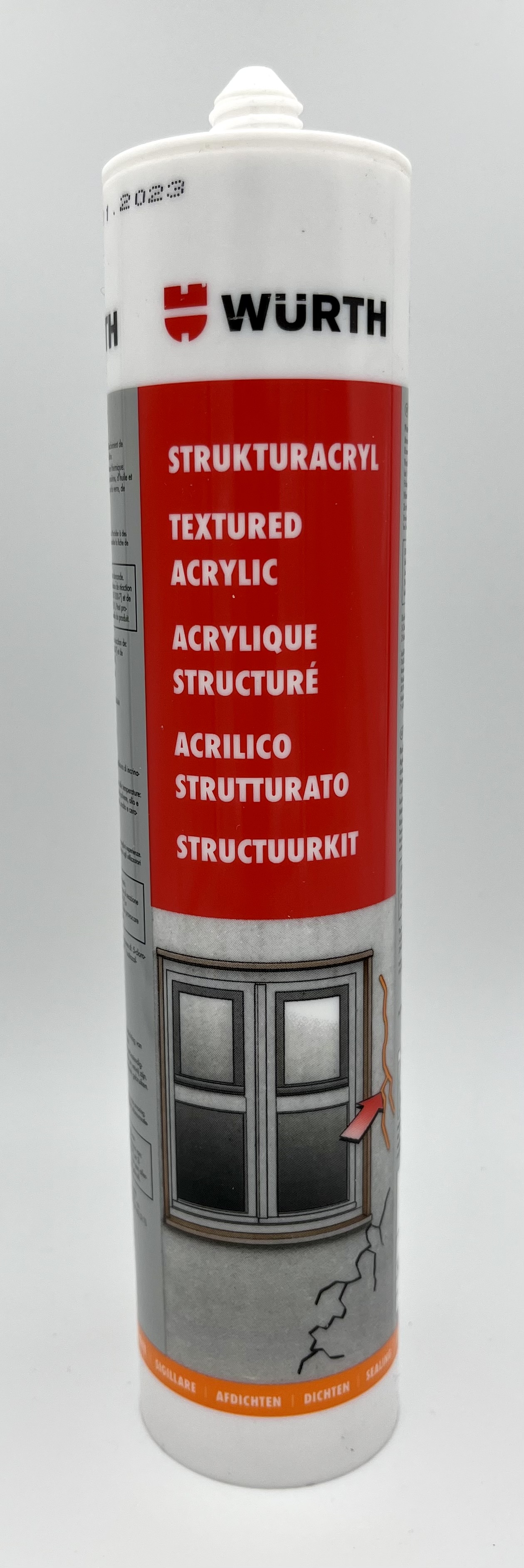 Strukturacryl weiß 310 ml