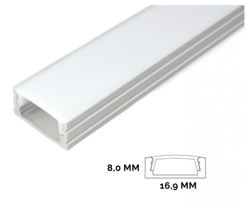 Aluminiumprofil 100 cm